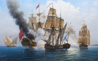Первая победа русского флота на Черном море: морской бой у Балаклавы в 1773 году