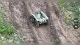 Разведчики группировки «Южная» уничтожили роботизированный комплекс противника на Северском направлении