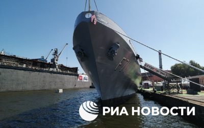 Россия передала Индии очередной фрегат, построенный на Калининградском заводе