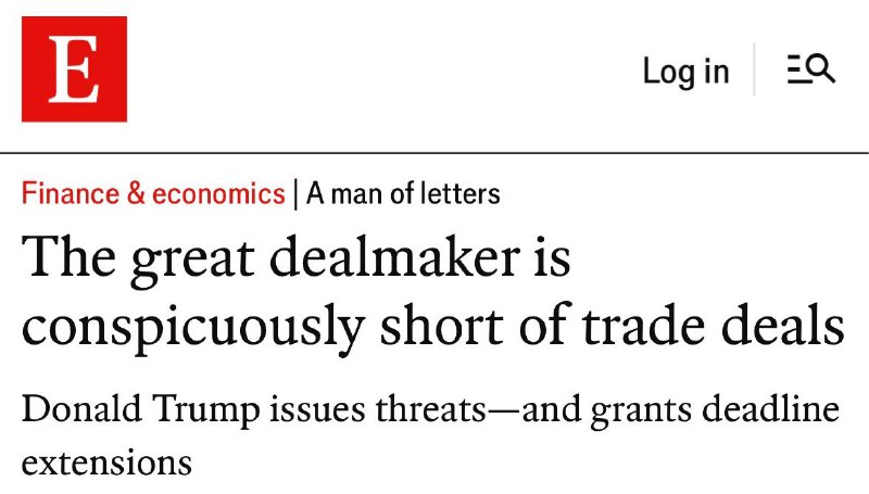 Трамп превратил мировую торговлю в реалити-шоу, — The Economist