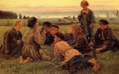 Детские страшилки вдохновили живопись: история летнего вечера в работе Владимира Маковского