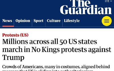 Миллионы американцев протестуют против Трампа по всей стране — The Guardian