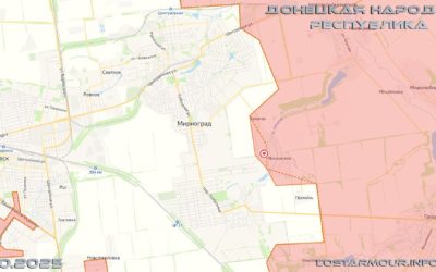 Российские войска освободили Московское и Боровскую Андреевку на Донбассе