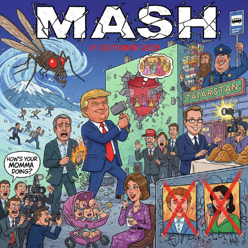 Вечерний Mash: Новости дня — от Трампа до Саркози, от